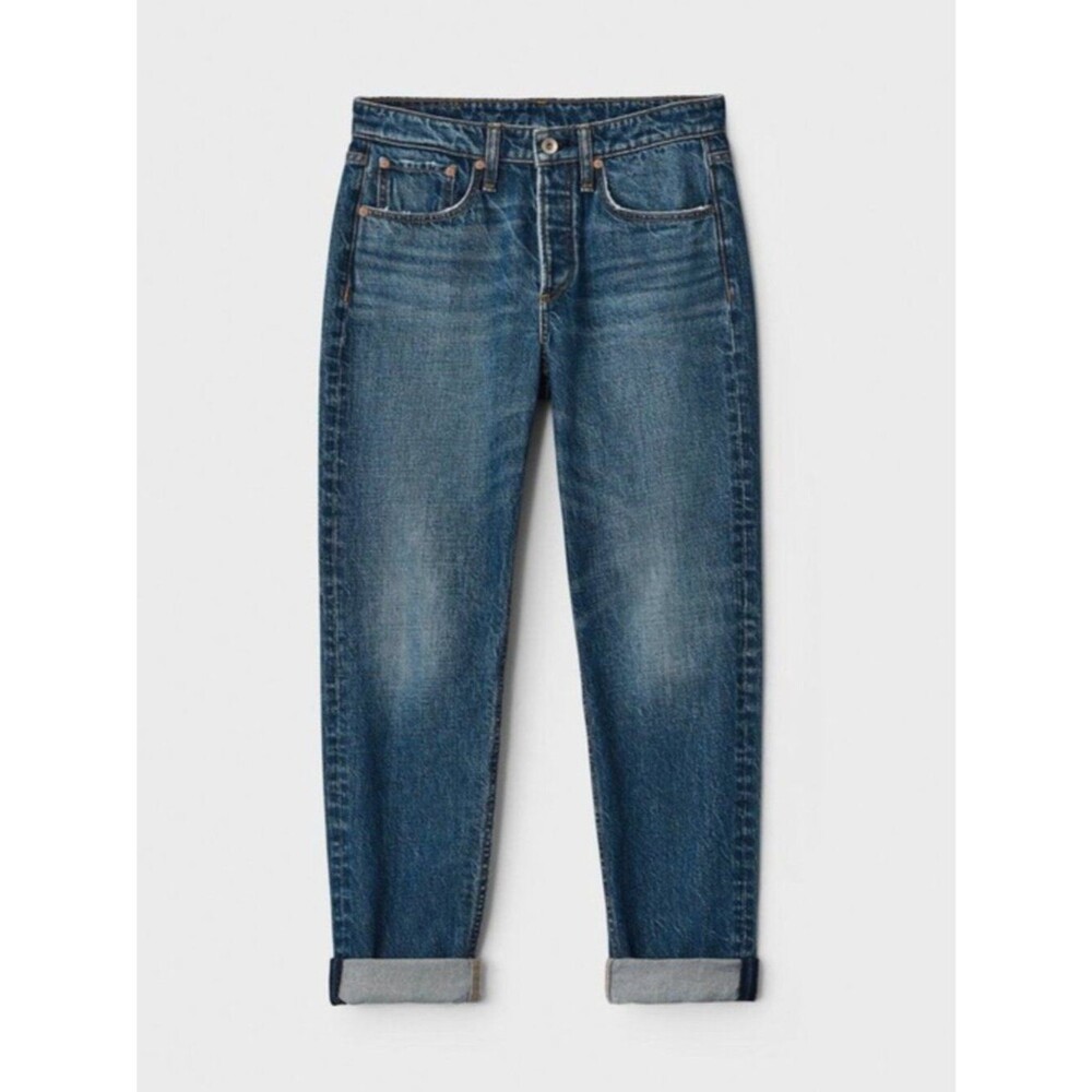 Rag & Bone Rosa Mid-Rise Boyfriend in Clover Sz 27